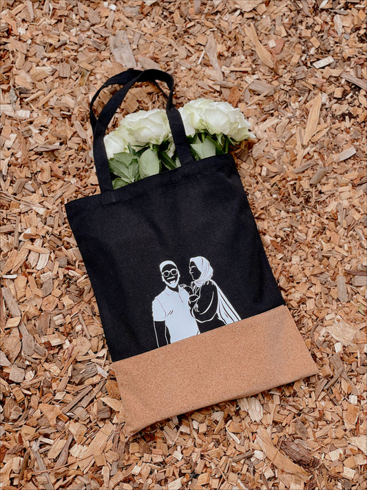 Line Drawing Tote bag